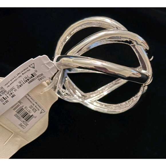 New Directions Silver Tone Metal Bracelet - Picture 4 of 7